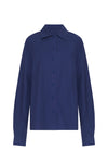 POPELINE SHIRT - DARK BLUE