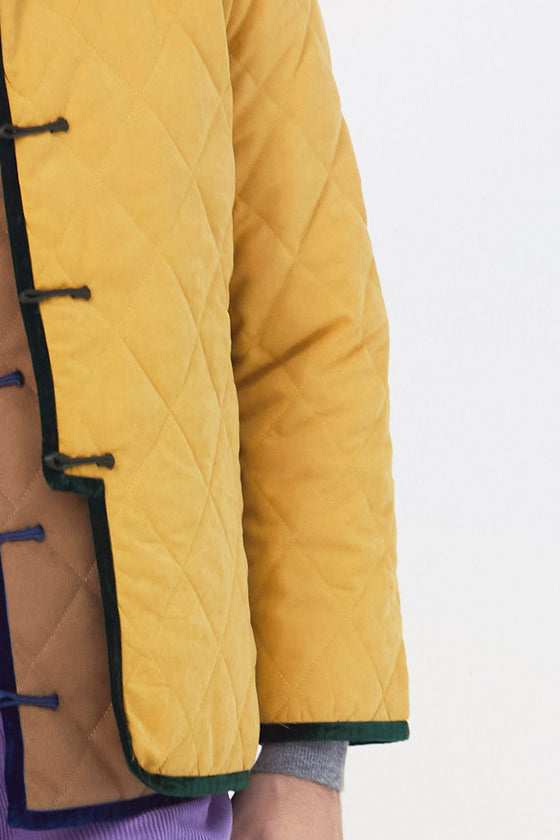 PUFFER BLAZER - YELLOW