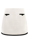 Bouclé SKIRT - OFF WHITE