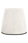 Bouclé SKIRT - OFF WHITE