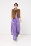 CORDUROY PANTS - LILAC