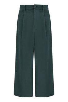  CORDUROY PANTS - DARK GREEN