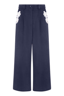  ALAMARO PANTS - DARK BLUE