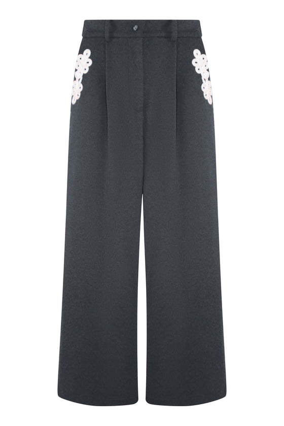 ALAMARO PANTS - DARK GRAY