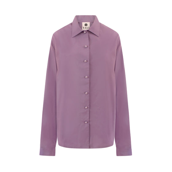 POPELINE SHIRT - LILAC