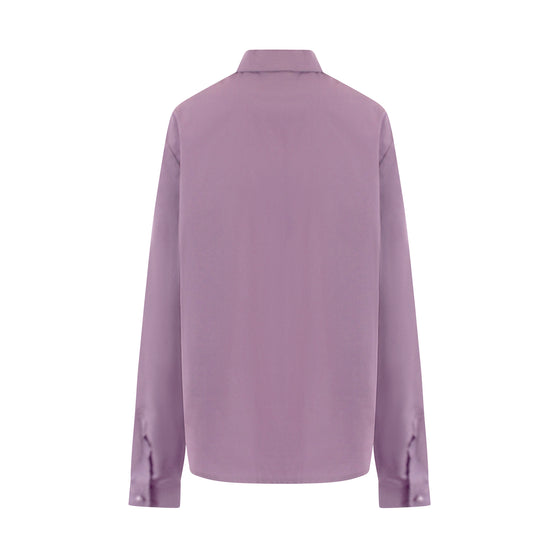 POPELINE SHIRT - LILAC