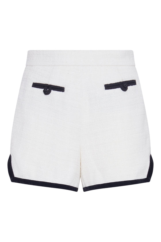 Boucle HOT PANTS OFF WHITE