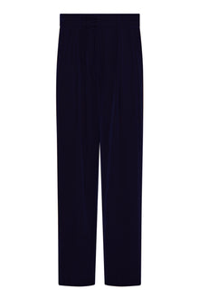  VELVET PANTS - BLUE