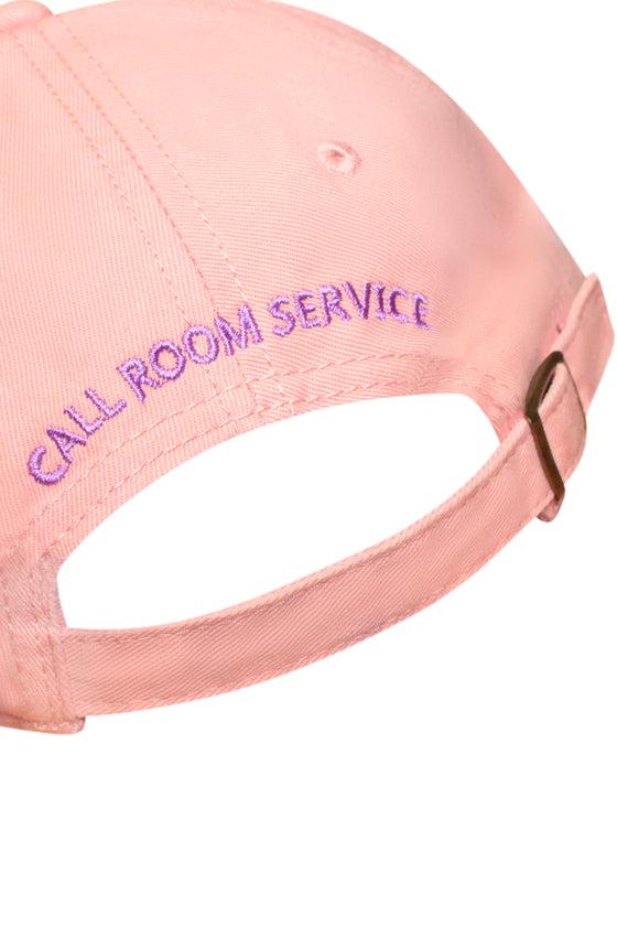 CALL ROOM SERVICE CAP - PINK